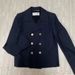 SAINT LAURENT PARIS ネイビー　ジャケット　未使用のサムネイル