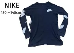 子供NIKE ブラック 長袖Tシャツ M 130〜140cmナイキ