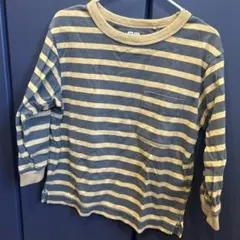 UNIQLO ストライプ 長袖カットソー 110