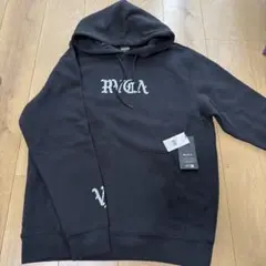 RVCAルーカ 裏起毛　パーカー　ブラック　L