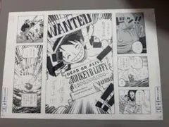 ONE PIECE 複製原稿 複製原画 15億 希少品 ルフィ シャンクス - メルカリ