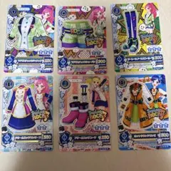 アイカツ カード 6枚セット Swing ROCK