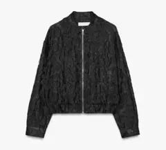 【新品】ZARA オーガンザボンバージャケット　XS