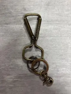 HUF ブロンズ カラビナ式キーホルダー