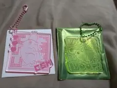 蛍光アクリルキーホルダー ポチタ