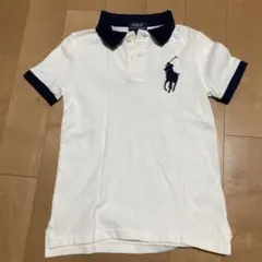 ポロシャツ ホワイト ネイビー　POLO