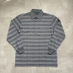 ARNOLD PALMER 90s コットンポロシャツ 長袖 綿混 L レトロ