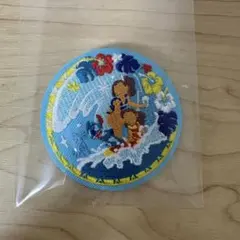 ディズニー　ビスケット　刺繍缶バッジ　スティッチ