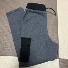【新品未使用】GU グレー ジョガーパンツ 140