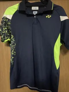 YONEX ポロシャツネイビー/ライム ソフトテニス　テニス