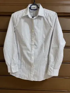 UNIQLO ストライプ コットン100% 長袖シャツ M