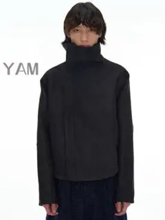 JCAESAR ZIPPER-JACKET WITH H斜めジップジャケット短丈