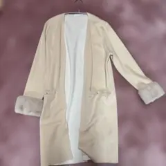 anySiS ピンクベージュ カーディガン 長袖