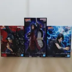 NARUTO疾風伝 gigo限定フィギュア サスケ、イタチ 、マダラ3体セット