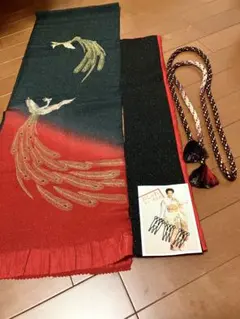 高級帯揚げ/帯締め/重ね衿セット