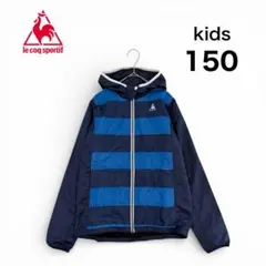 極美品✨【ルコックスポルティフ】150 春ブルゾン 撥水 通学 男女兼用