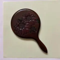 烏城彫　手鏡