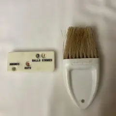 野球審判用ハケ　ハドソン 野球審判用ハケ 希少！レア！伝説のブランド ハドソン社製のハケ