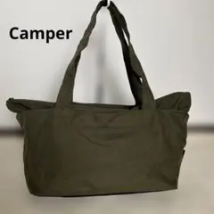 CAMPER カンペール（美品）オリーブグリーン トートバッグ‼️タイム 