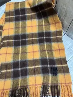 ANNA SUI ウールマフラー　チェック