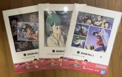 一番くじ ドラゴンボールVSオムニバスCROSS I賞 クリアポスター 3種
