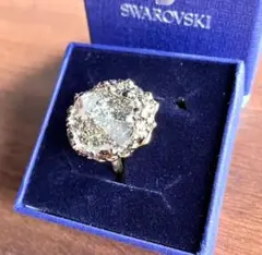 ★SWAROVSKIスワロフスキー　リング【11号】大粒クリアスワロのサムネイル