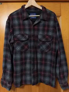 m*4様 オンブレ　Pendleton ウールチェックシャツ