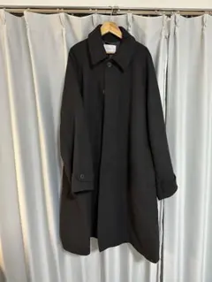 黒 ステンカラーコート サイズS remer
