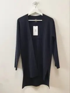 BATONER ネイビー カーディガン 長袖のサムネイル
