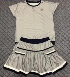 お値下げ★FILA/フィラ テニスウエア Tシャツ スカート セットMサイズ