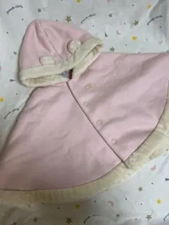 ミキハウス　ポンチョ　70-90センチ