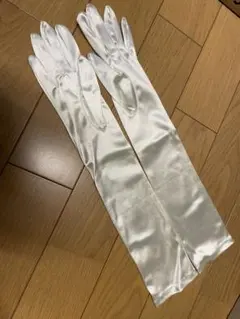 アイボリー ウェディング ロンググローブ