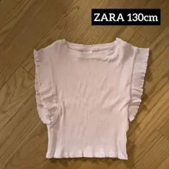 ZARA フリル Tシャツ 130cm