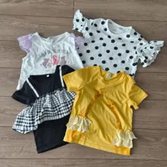 中古　子供用　半袖　Tシャツ　120センチ相当　4着　まとめ売り