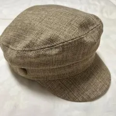 COLONY 2139 ベージュ キャスケット リネン風 新品未使用タグ付き