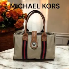 MICHAEL KORSマイケルコース トートバッグ キャンバス
