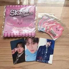 StrayKids チャンビン FCくじ、トレカ、ライビュステッカー
