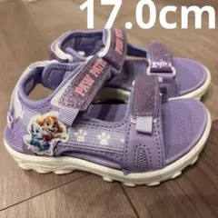 【新品未使用】パウパトロール　光るサンダル　スカイ　17.0cm