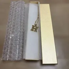 HITORI ペンダント ネックレス ゴールドカラー