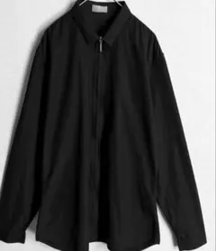 【入手困難】DIOR HOMME ディオールオム　コットンジップシャツ　ブラックのサムネイル
