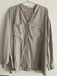 chocol raffine robe 長袖シャツ ベージュのサムネイル
