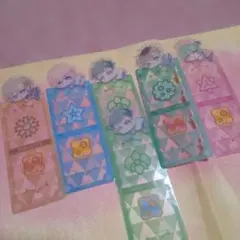 A3! 透明ブックマーク８点
