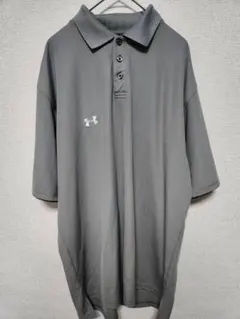 UNDER ARMOUR　アンダーアーマー　ポロシャツ　グレー　Sのサムネイル