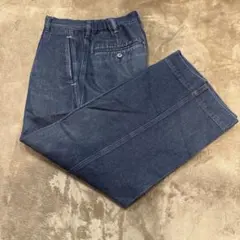 デニム センタープレス