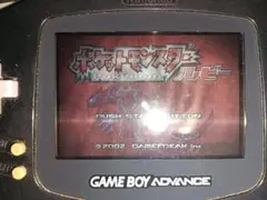 ゲームボーイアドバンス 本体(黒) 動作ジャンク