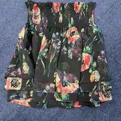 Polo Ralph Lauren☆花柄フリルスカート　シフォンスカート 4T
