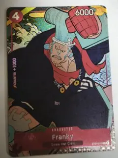 ワンピースカード　1stAnniversary　英語版　フランキー　プロモ