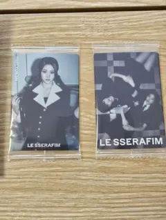 LE SSERAFIM ウエハース シール 2枚セット