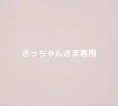 さっちゃんさま専用