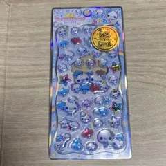 光るジュエルプチドロップ ストーンつき ぷくぷくあわわちゃん シール